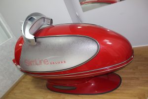 Cápsula de adelgazamiento Slimline en Embellece-t, Albacete, para mejorar la circulación, tonificar el cuerpo y promover la pérdida de peso.
